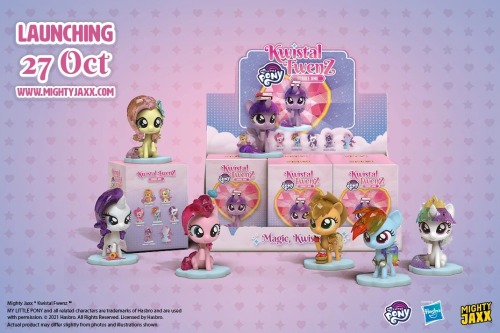 mlp-merch: No skeletons this time: Mighty Jaxx announces cute Kwistal Fwenz series of MLP figures: 