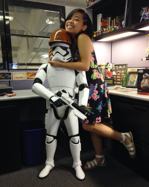 Force Friday #4footstormtrooper #sphero #nerdcube (at Walt Disney Imagineering - Florida)