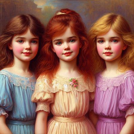 It Became Interesting How The Portraits Of The 19th Century 12 Dancing Princesses Would Look, From The