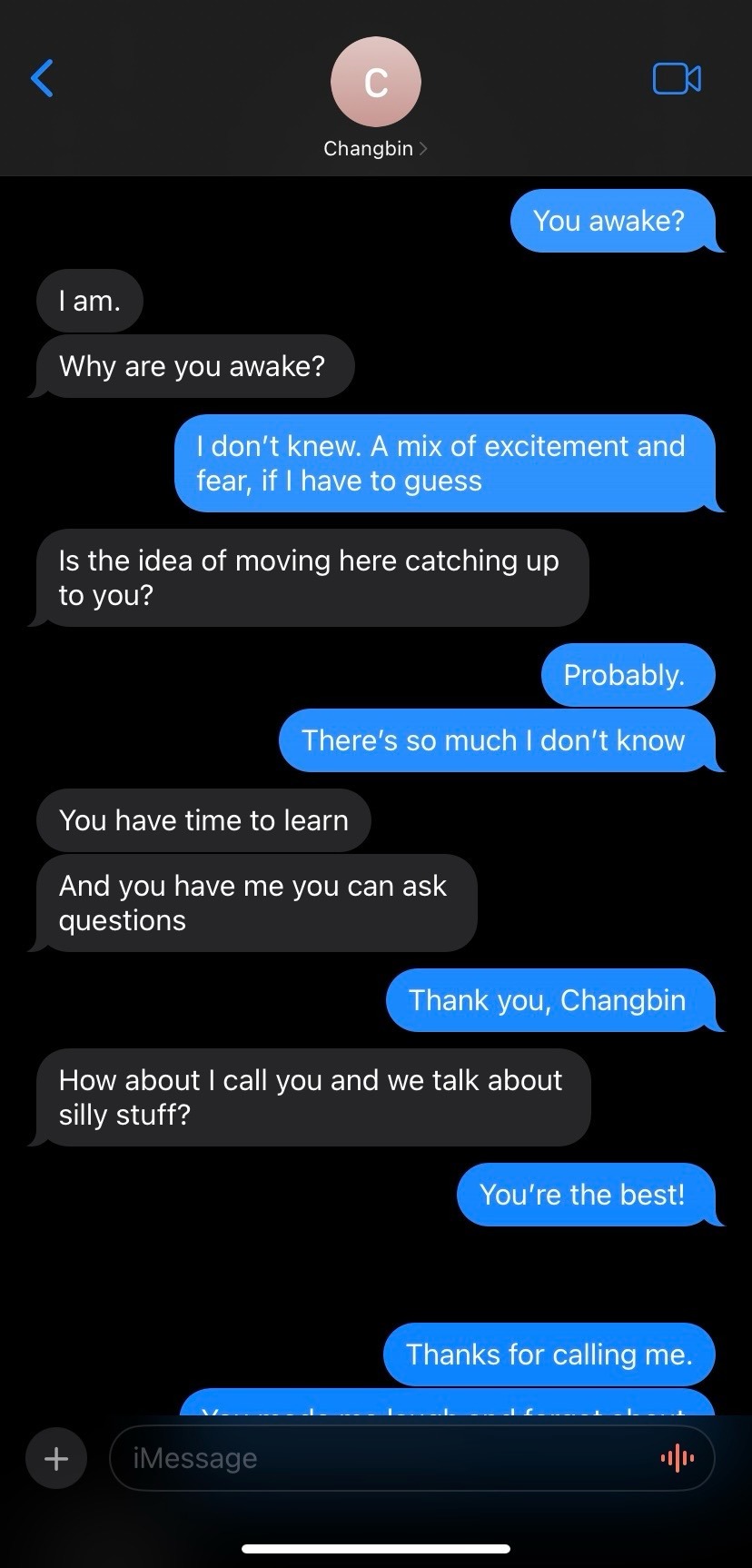 Texting The Wrong Number | Changbin X You