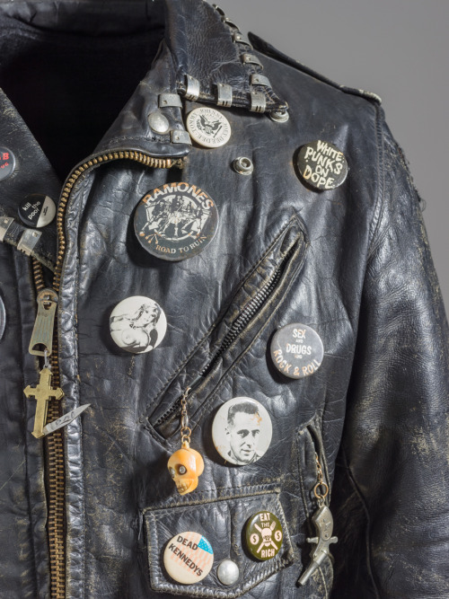 somethingtoseeorhear:Punk Jacket, c. 1978–83, Los Angeles County Museum of Art, Costume Council Fund