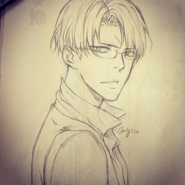 minoru-chan: Levi in spec #drawing #sketch #art #artwork #fanart #attackontitan #shingekinokyojin