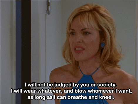 Porn Pics Samantha Jones is my Spirit Animal.