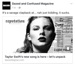 death–xiii: healergay:  997: this specific article is so good im screamting heres the link for those who want fo read it  Some extracts: “Taylor Swift dropped some very 2005 album art. You have to forgive her, really – Taylor is, or was, a good,