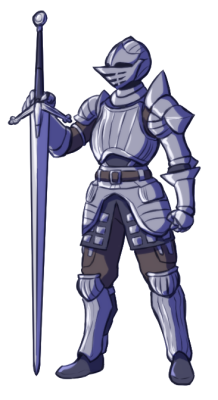 paulgq:  Knight class from Demon’s Souls! The Fluted Armor is still my favorite armor set in the Souls series…! 