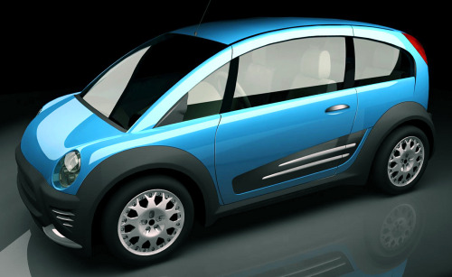 Carcerano Koi Concept, 2003. A design study for a compact premium hatchback whose design could be ad