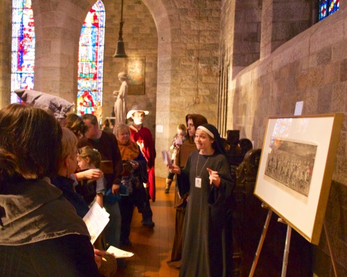 Glencairn Museum’s annual Medieval Festival took place on February 9, 2014.Photos: Demonstrati