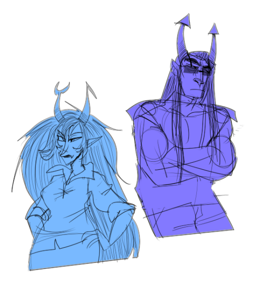 moirallegianceismagic: blueblood doodles O: