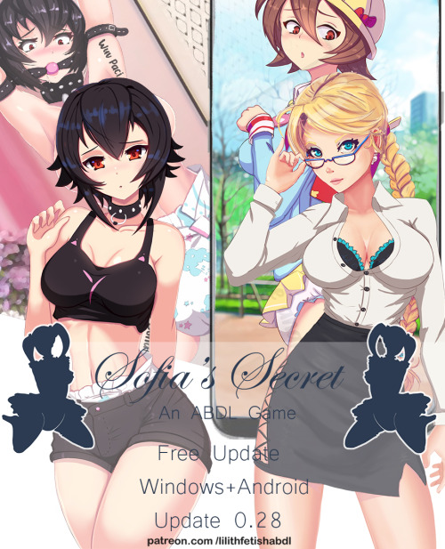 New update for Sofias&rsquo;s Secret the ABDL visual novel game can be found here :https://www.devia