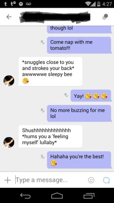 So this cuteness just happened lol Tomato