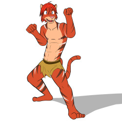 Jan Tiger, Loincloth version.  Cause it’s canon.