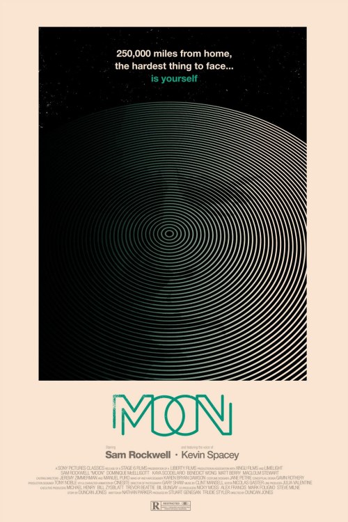 Porn Pics thepostermovement:  Moon by Olly Moss