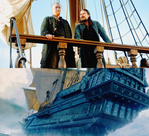 ellelans-graphics:Black Sails Appreciation Post-Ships (part 1).