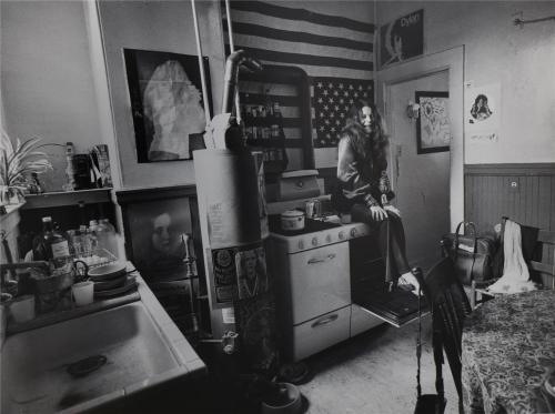 Janis in her apartment in 1968.