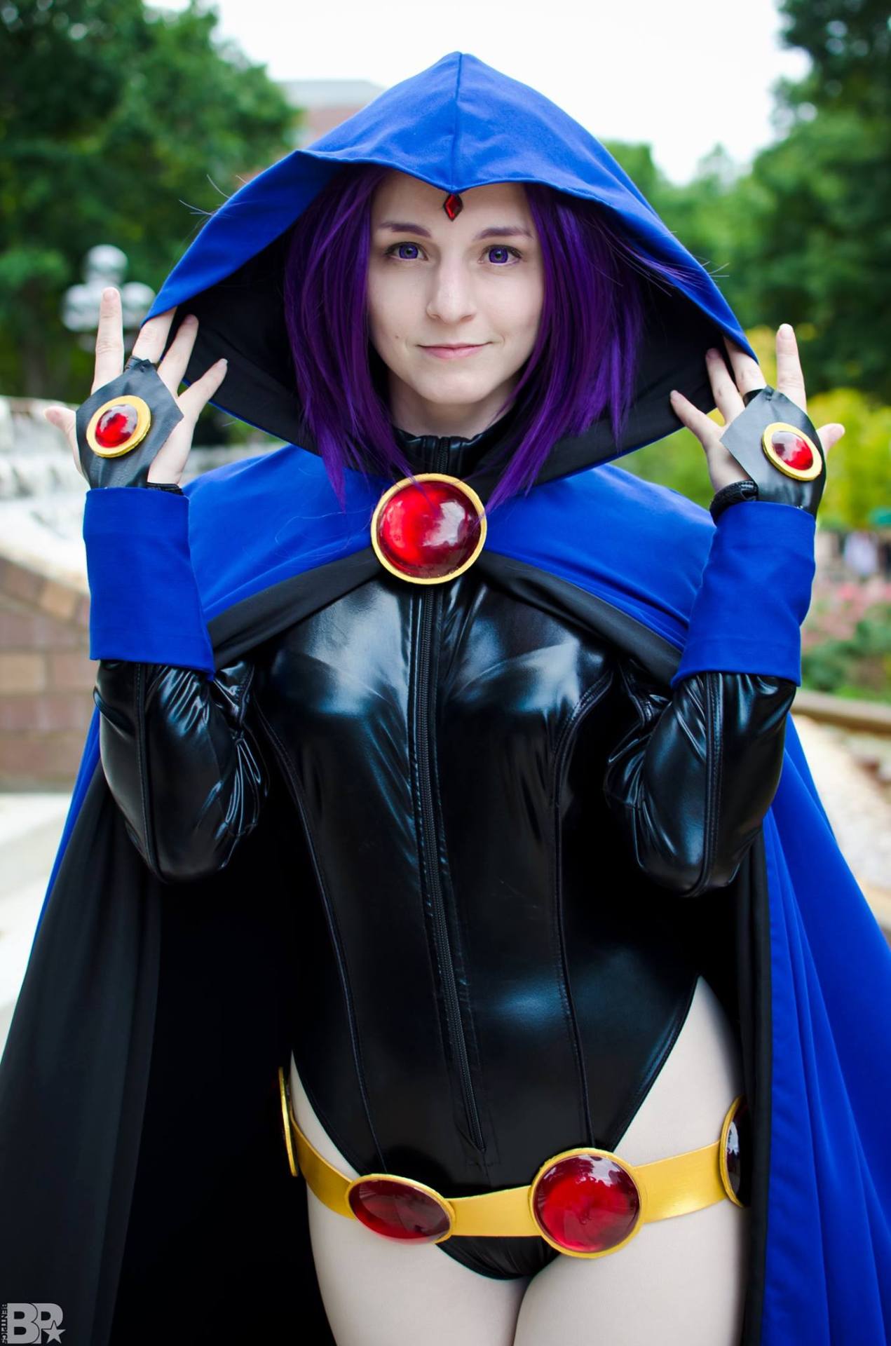 bigdead93:  chelzorthedestroyer:  Raven from Awa 2014. First time I made a cape for