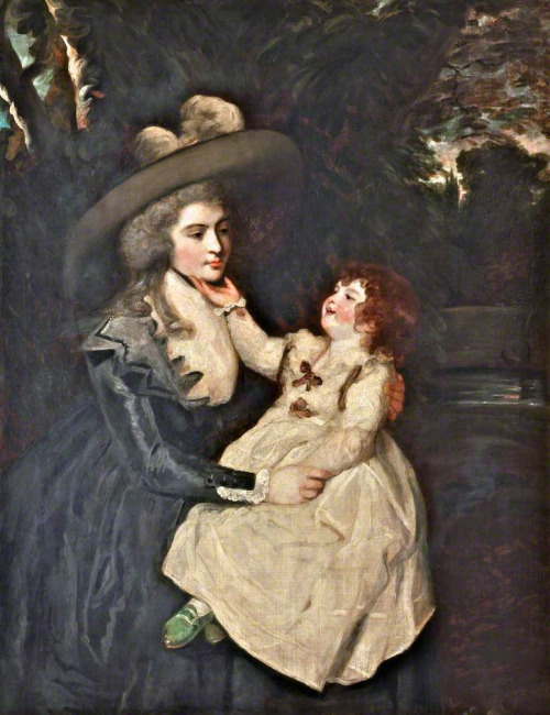 Mrs Seaforth and Child by Joshua Reynolds, 1787