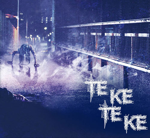 Teke Teke is the ghost of a Japanese schoolgirl who roams the train stations of Japan.