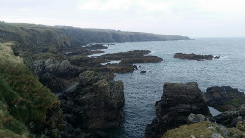 gorgeousgeology:We took a visit to Cove Bay in Aberdeen. Cove has been noted for industries such as 