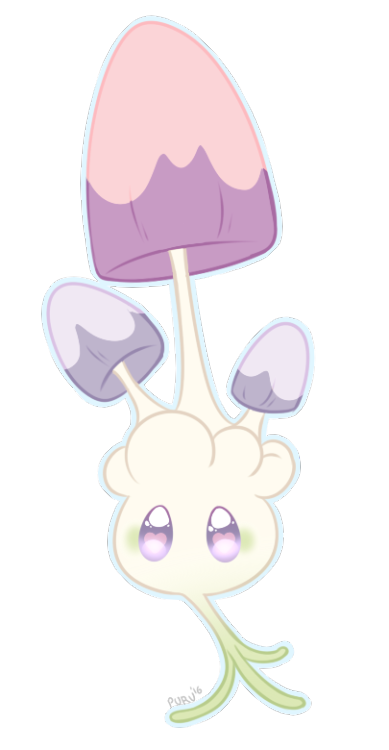 purupurple: mushroom baby! ✨