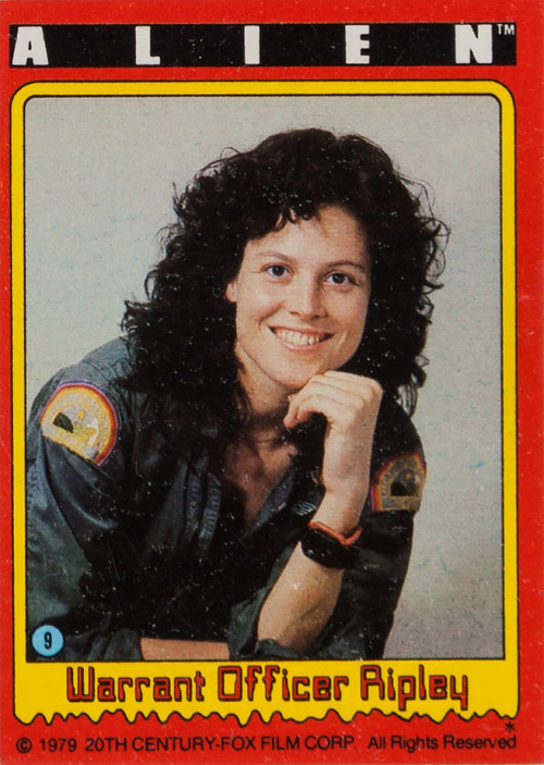 gameraboy: Alien (1979) trading cards.