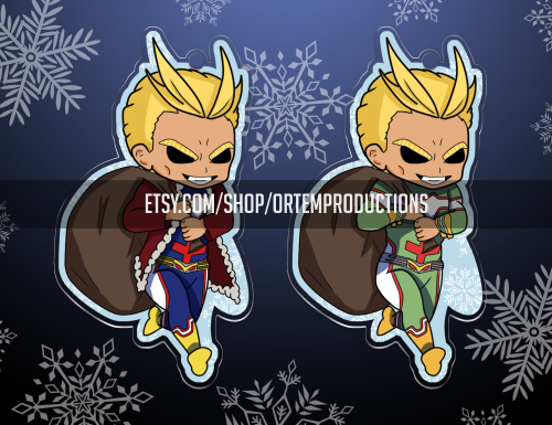 Dont forget that I have pre-orders open for a December exclusive Santa Might charm from #MyHeroAcade
