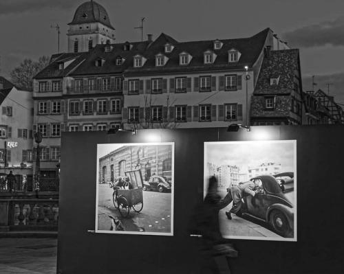 Exposition en extérieur - Robert Doisneau - outside exhibition . . #Strasbourg #instastrasbou