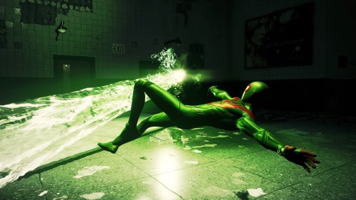 Green beams of death are never a good sign.