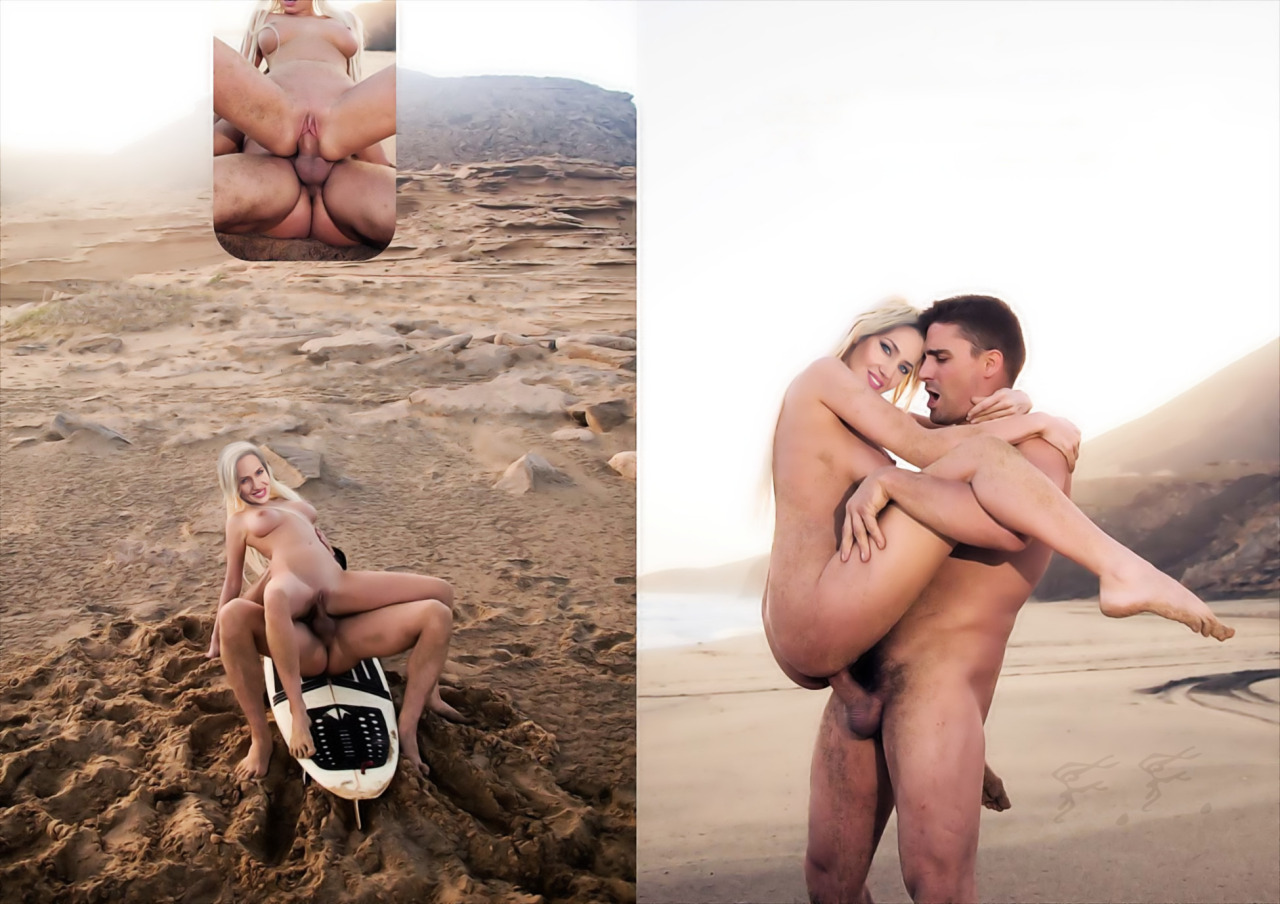 Carolina Losada desnuda en la playa