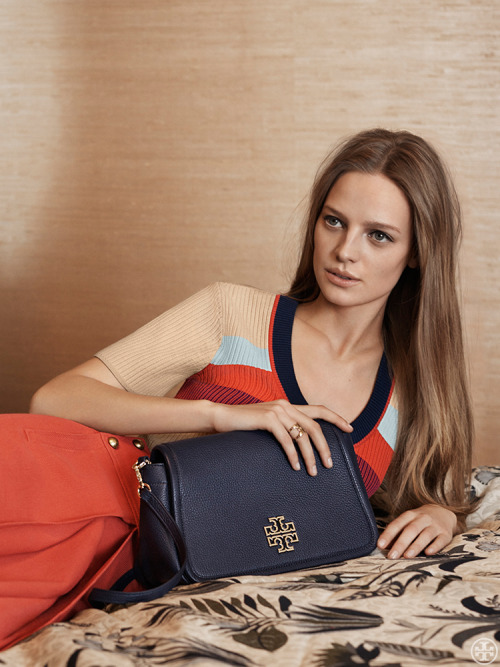 toryburch: I is for Introducing the Britten Defined by a clean, versatile shape, Tory’s new Br
