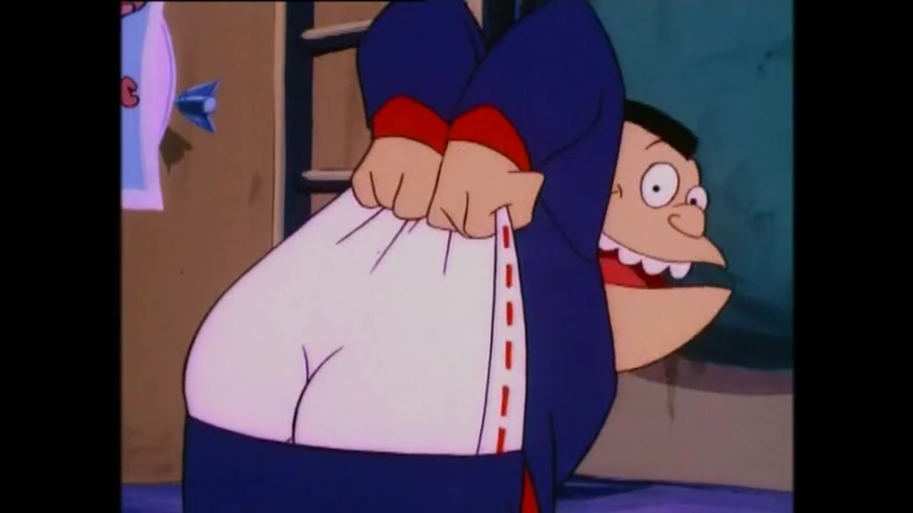 Evil guy obsessed with plastic from Yogi the Easter Bear