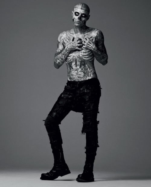 Rick Genest You are different.Different, but the best&hellip;