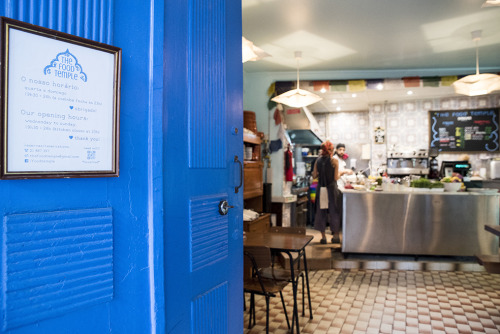 Restaurant The Food Temple in Lisbon, Portugal, 2015 Vegan home-cooking with love by Alice Ming