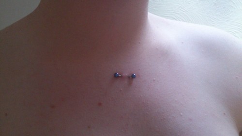 kay-is-for-kookie:I did myself a new chest surface piercing!I took the picture off the other blo
