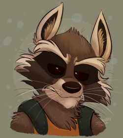 orlandofox:  Good GOSH, it’s almost 6:30 AM and I need to catch some Z’s, but I vaguely recall a few folks asking for my take on Rocket Raccoon, so posting this thing here too! I don’t think I’ll ever really find myself having enough interest