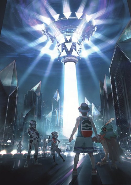 shelgon: Official artwork of the new Ultra Space land, Ultra Megaopolis