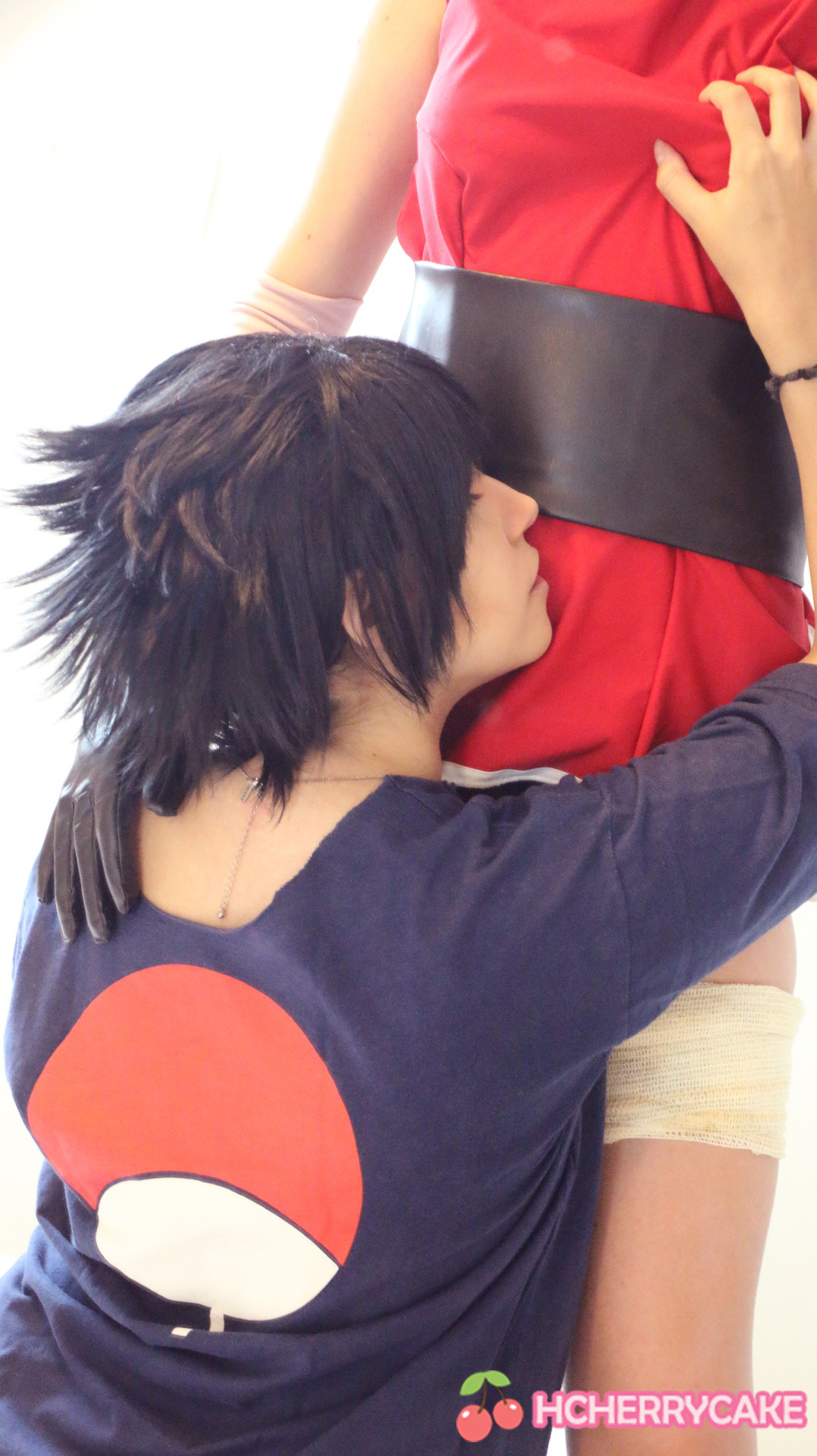 hcherrycake: ***Sasusaku tribute** Cosplaying with bae   (ღ˘⌣˘ღ) Our Sasusaku’s