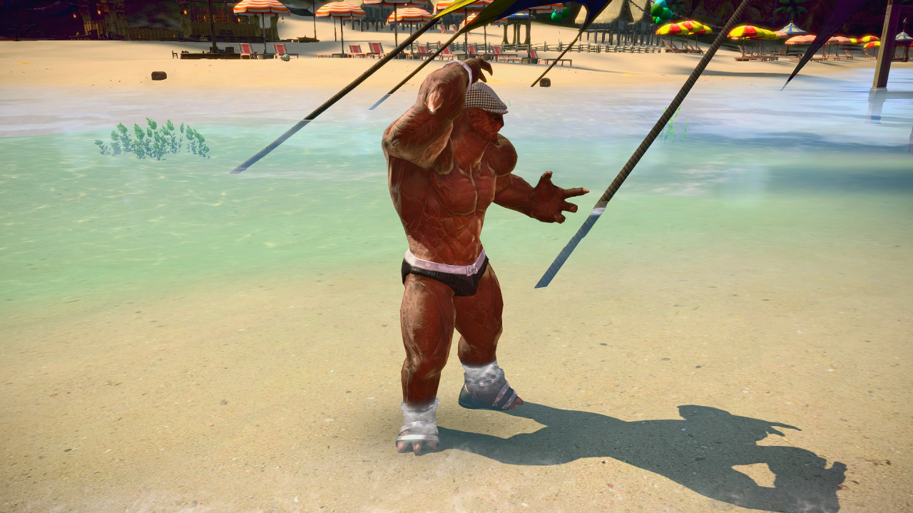 hrongar:  Caught this hunky Aman flexing and playing in the water, but I was shoo’d