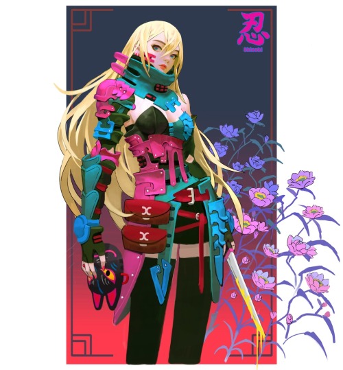 Artstation-Desperado:  Hyeonsick Choi (Aruana Sick) • “Shinobi ”Concept Artistartstation