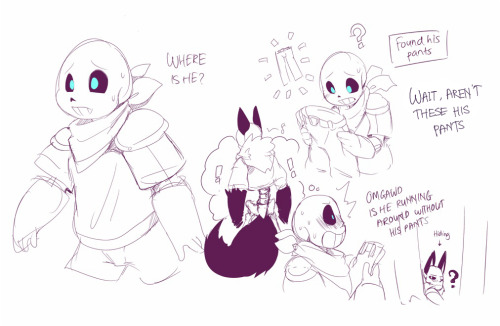 sanspar:really wanna doodles bout fellwolves paps turn to a smol pup also wanna thank @purrfecktlysinful for fixing my english here <3
