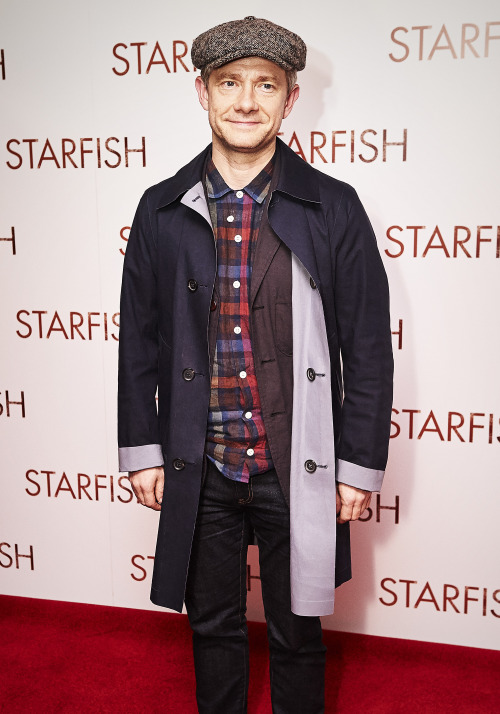 【HQ】Martin Freeman attends the UK film premiere of “Starfish” at The Curzon Mayfair on O