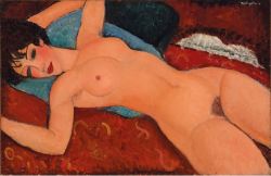 artnet:  Christie’s is asking for 贄 million for this Modigliani nude. Is she worth it?  There are still only a handful of artists in the so-called 贄 million club, including Pablo Picasso, Alberto Giacometti, Edvard Munch, Francis Bacon, Gustav