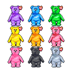 kicked-in-teeth:Beanie baby bears!{Deviant