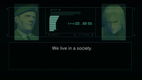 thesnakesoup - mgs2 #1 woke af video game