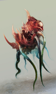 fhtagn-and-tentacles:LESSER CRYPTSTALKER by