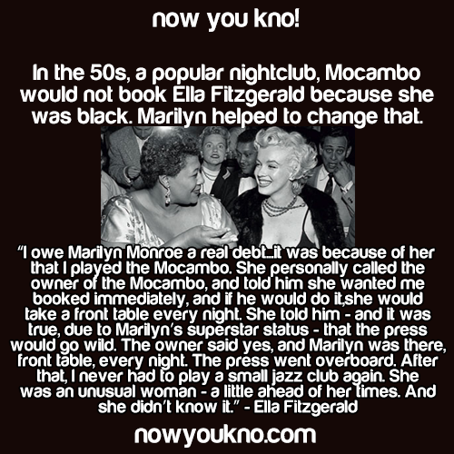 nowyoukno:  Now You Know more about Marilyn Monroe. 