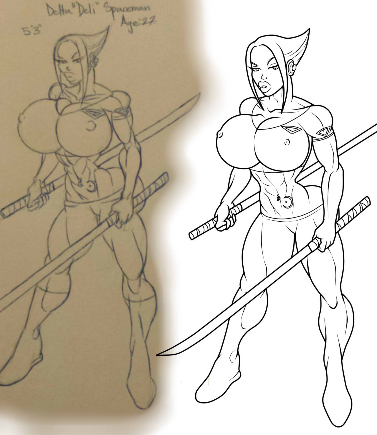 sun1sol:  workart:  original Art @sun1solmy version hehe   @workart with the awesome