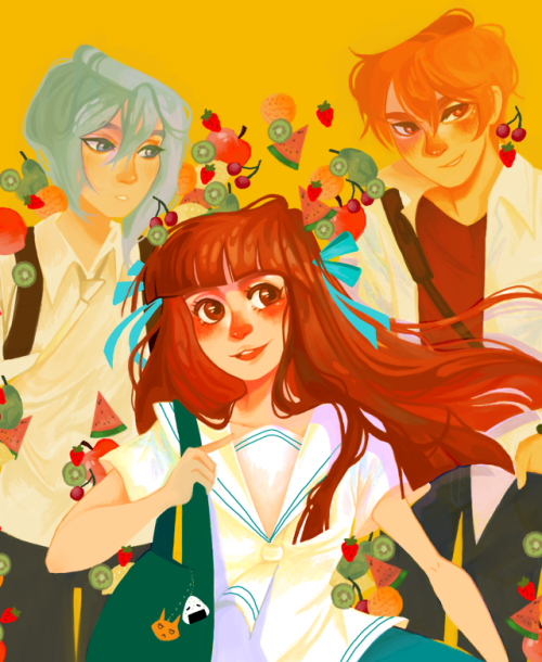 dr-paint:The first anime I ever watched, Fruits basket!