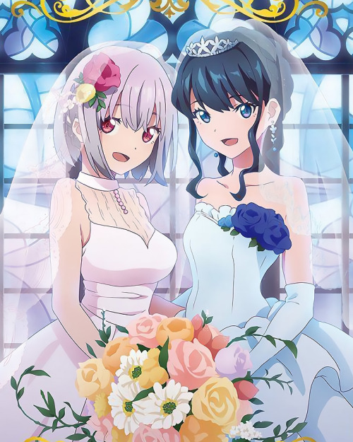  ꕥ TAKARADA RIKKA & SHINJOU AKANE ꕥ▷ SSSS.Gridman ◦ Official Art 