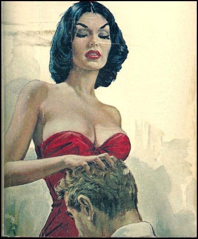 thisobscuredesireforbeauty: Cover illustration for “The cruel touch” by Isaac