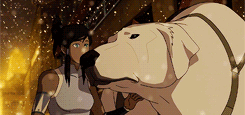 ohmykorra:Korra Appreciation Week, Day 3 (2/10): Animal Companion.